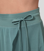 Dames Hoge Taille Lange Skort Auralie
