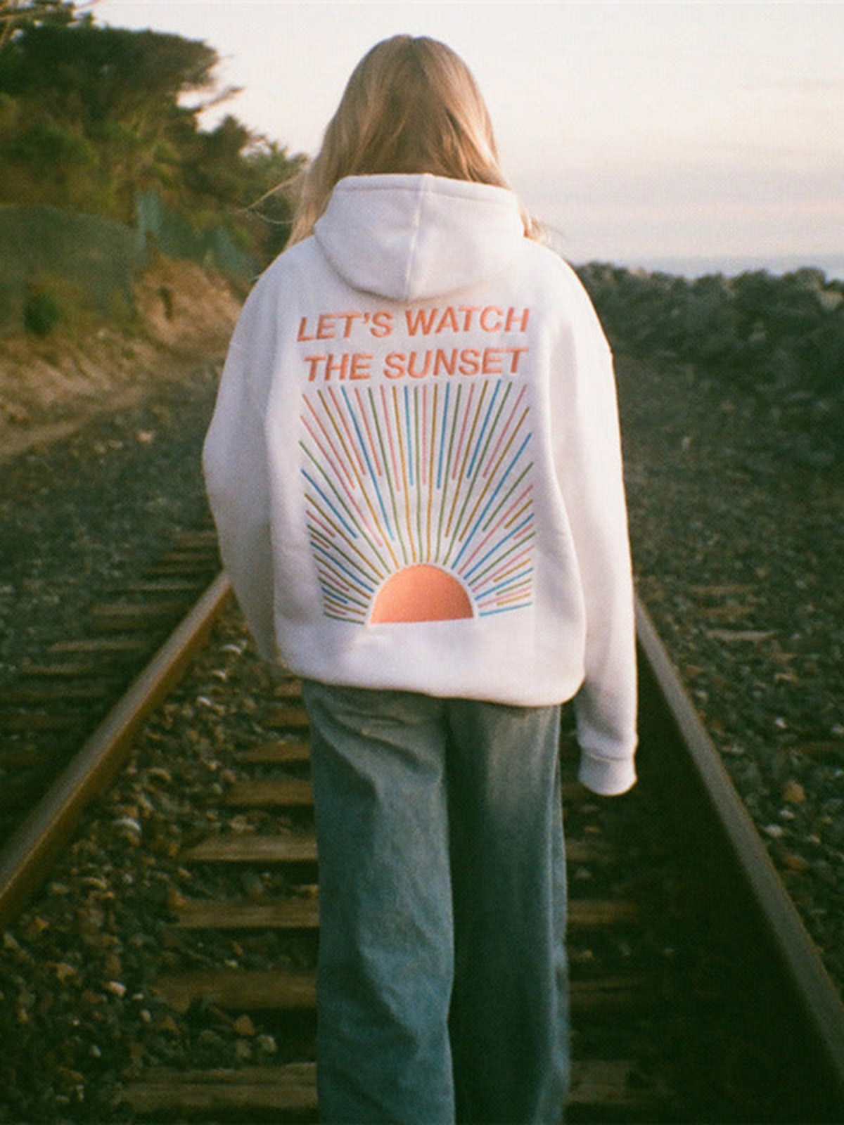 Dames Hoodie met Capuchon en Inspirerende Tekst 2