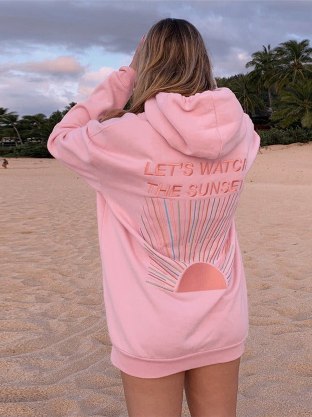Dames Hoodie met Capuchon en Inspirerende Tekst 4