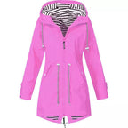 Dames Jas Winter met Capuchon en Comfortabele Pasvorm 3