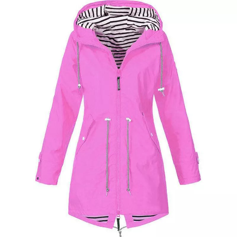 Dames Jas Winter met Capuchon en Comfortabele Pasvorm 3