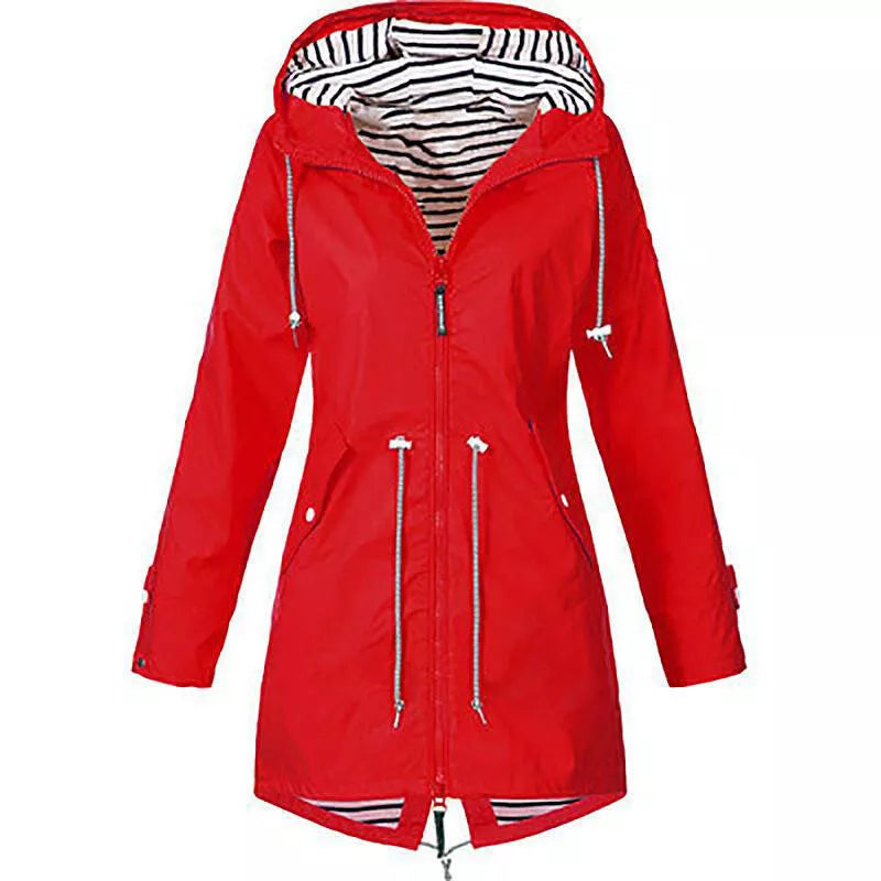 Dames Jas Winter met Capuchon en Comfortabele Pasvorm 4