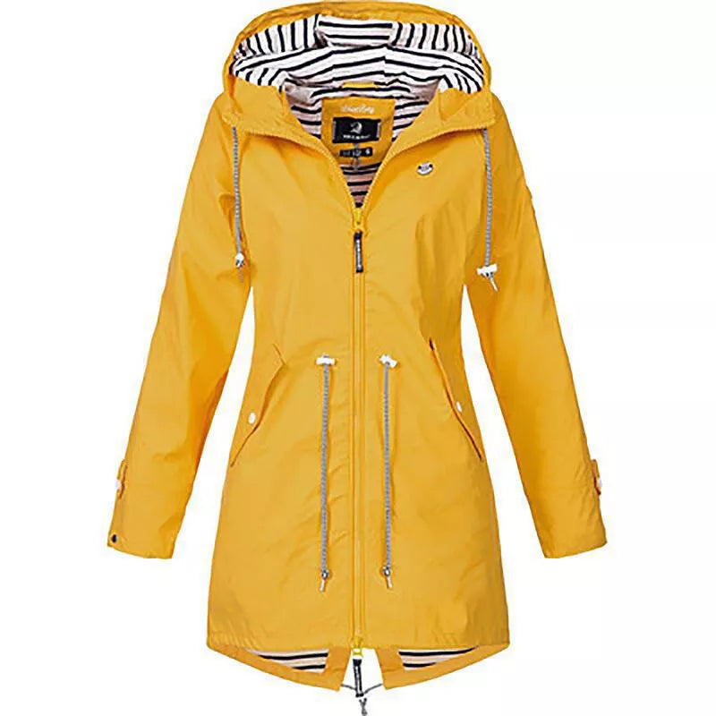 Dames Jas Winter met Capuchon en Comfortabele Pasvorm 5