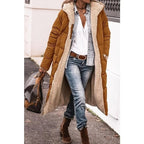 Dames Jas Winter met Sherpa Voering en Relaxed Fit 0