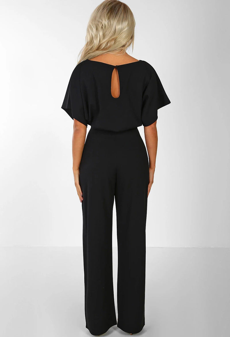 Dames Jumpsuit Feestelijk met Hoge Taille en Elegante Uiterlijk 2