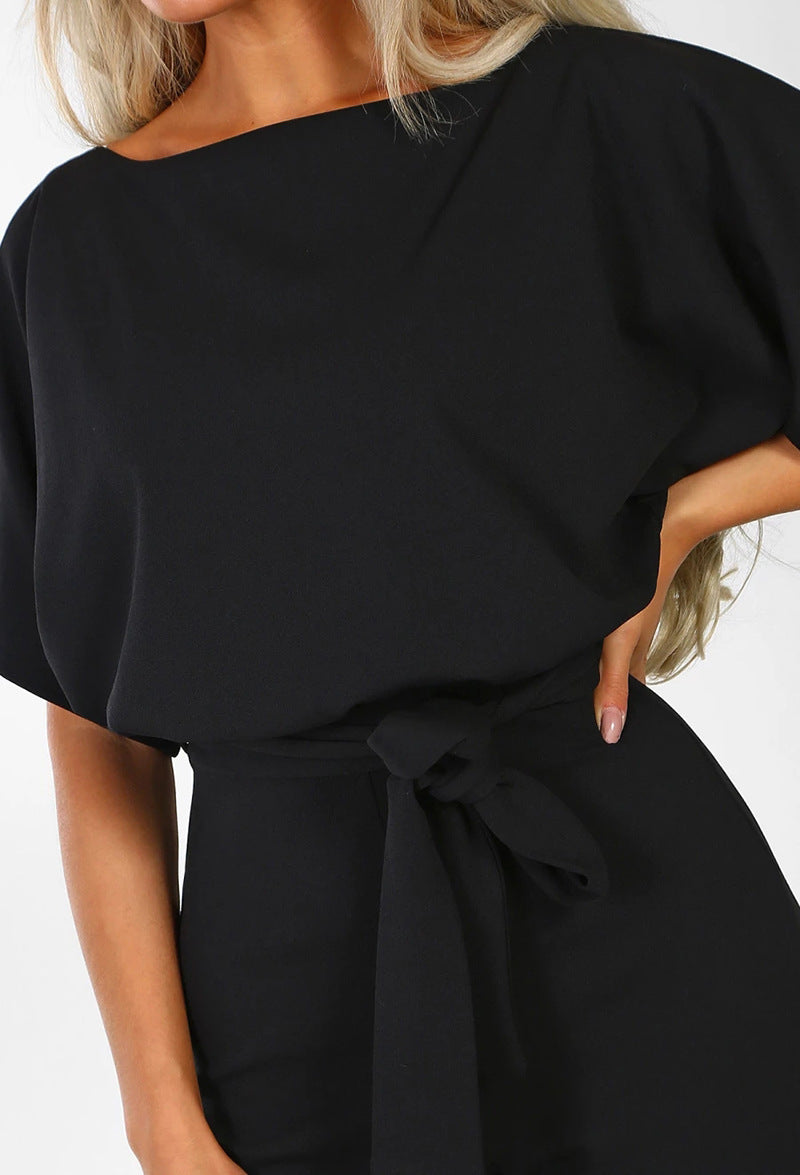 Dames Jumpsuit Feestelijk met Hoge Taille en Elegante Uiterlijk 3