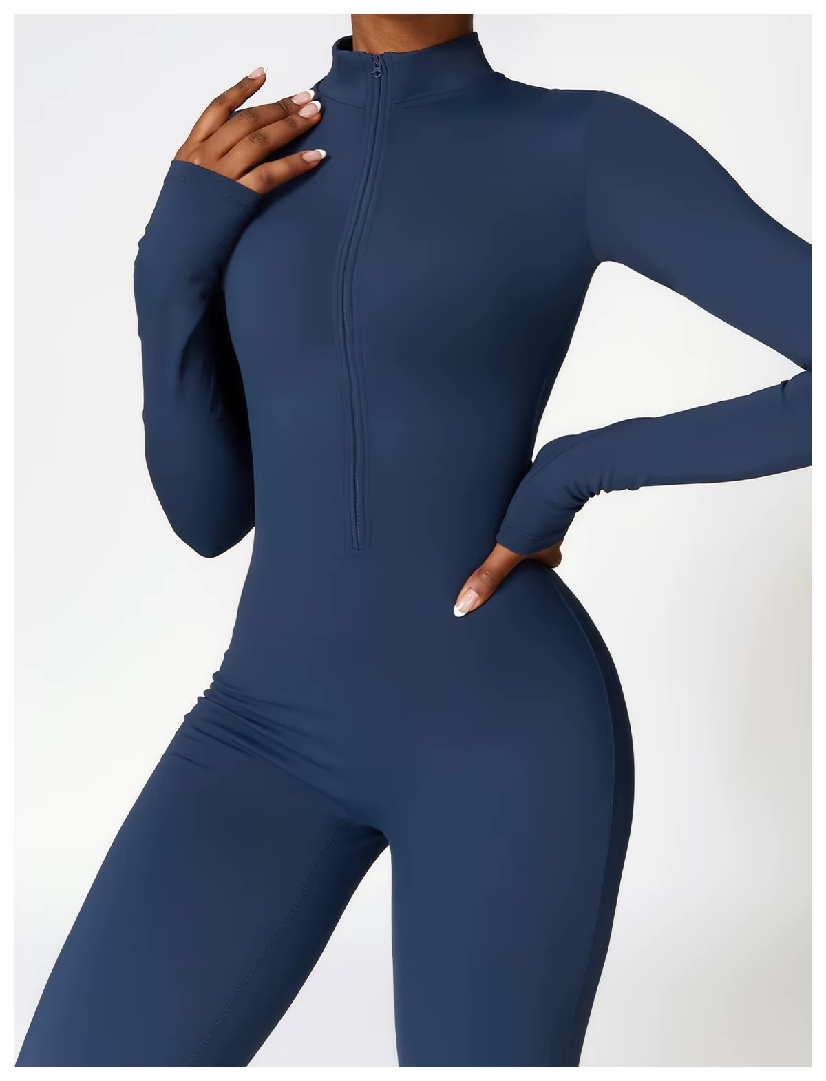 Dames Jumpsuit met Fleecevoering en Superstretch Stof voor Koude Dagen 2
