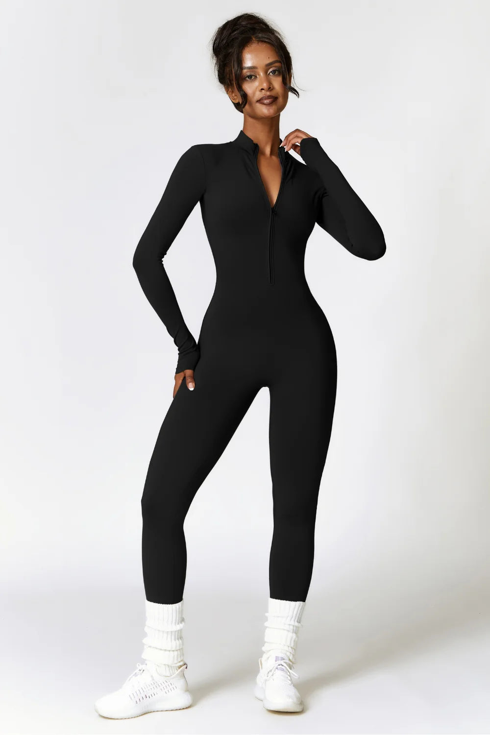 Dames Jumpsuit met Fleecevoering en Superstretch Stof voor Koude Dagen 9