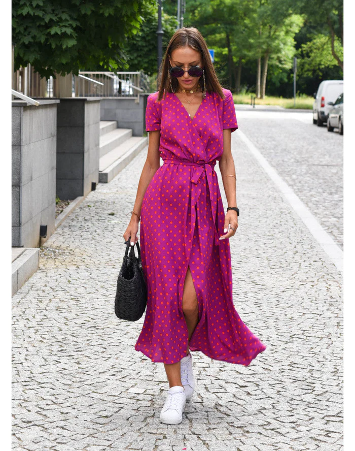 Dames Maxi Jurk met Print voor Zomer Auralie