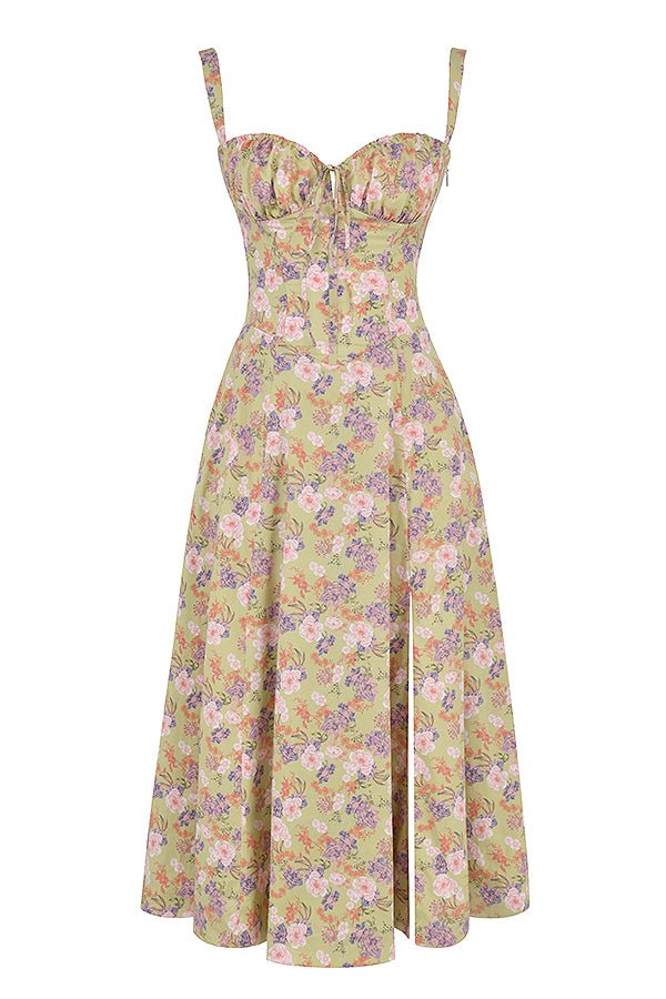Dames Midi Jurk met Korset Auralie