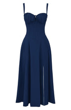 Dames Midi Jurk met Korset Auralie