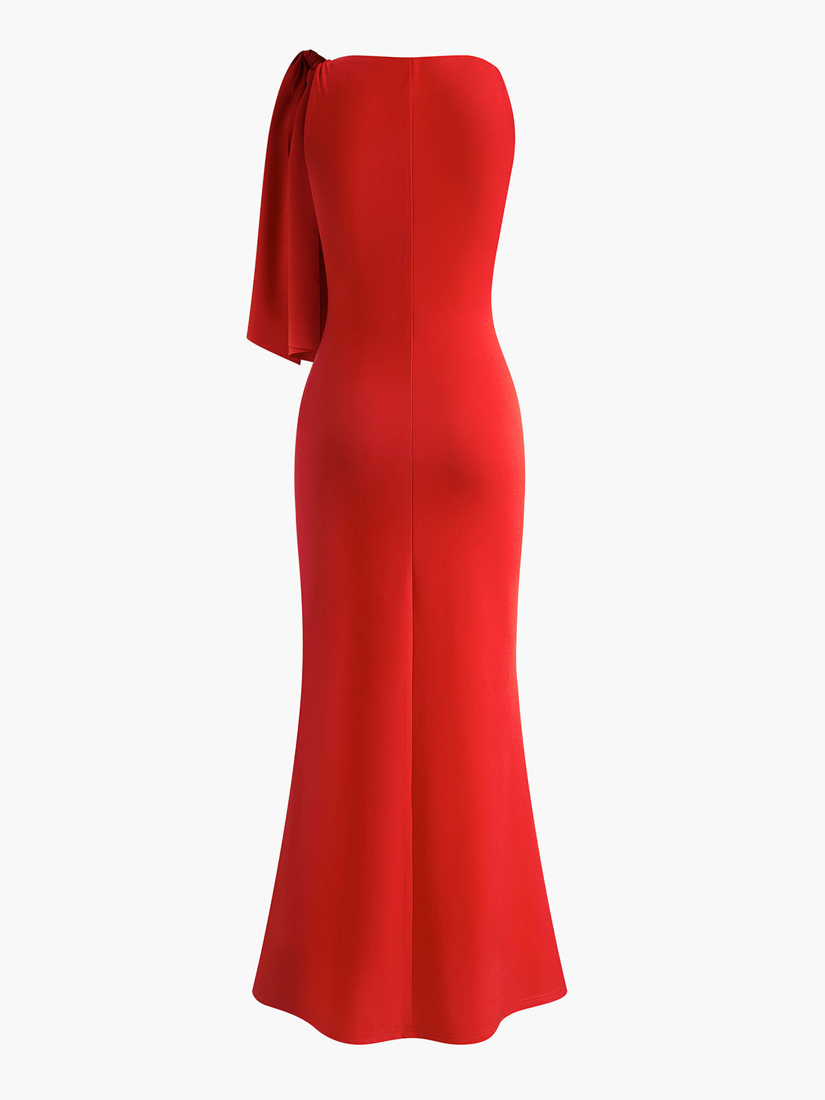 Dames Mouwloze Maxi Jurk met Geknoopt Ontwerp Auralie