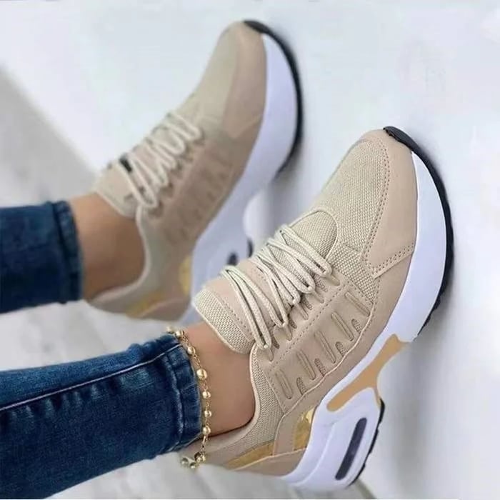 Dames Orthopedische Schoenen voor Ondersteuning Beige Auralie