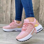 Dames Orthopedische Schoenen voor Ondersteuning Roze Auralie