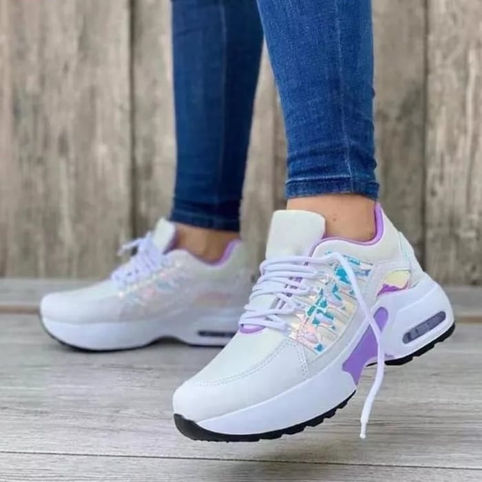 Dames Orthopedische Schoenen voor Ondersteuning Paars Auralie