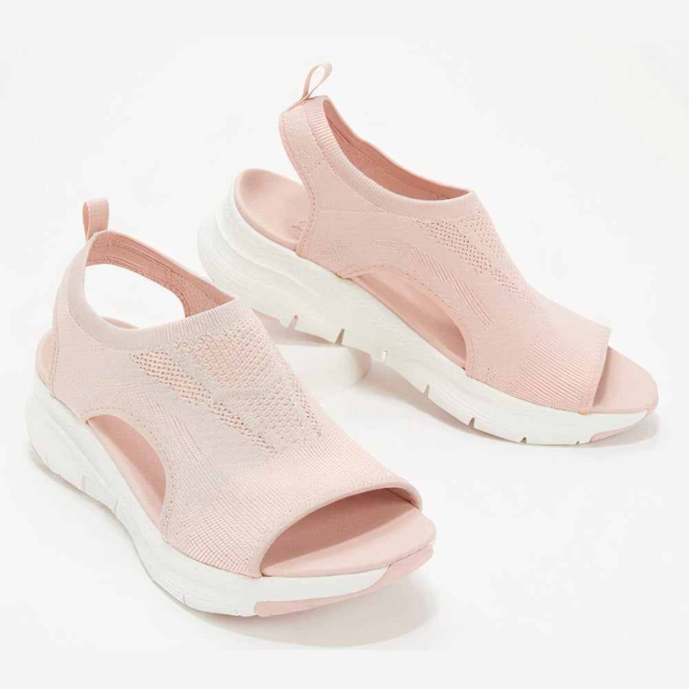 Dames Sandalen met Ergonomisch Ontwerp voor Dagelijks Gebruik Roze Auralie