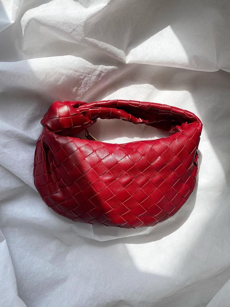 Dames Schoudertas met Handgeweven Design en Tijdloze Stijl 2