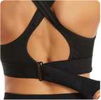 Dames Sport BH High Support met Ritsluiting en Criss-Cross Rugband Auralie