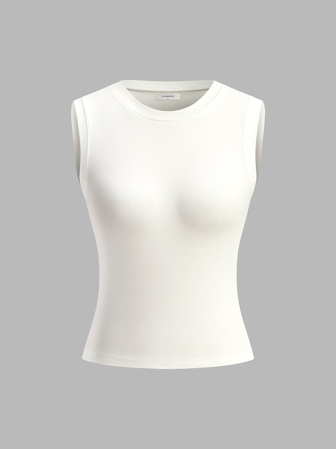 Dames Tanktop met Ronde Hals Auralie