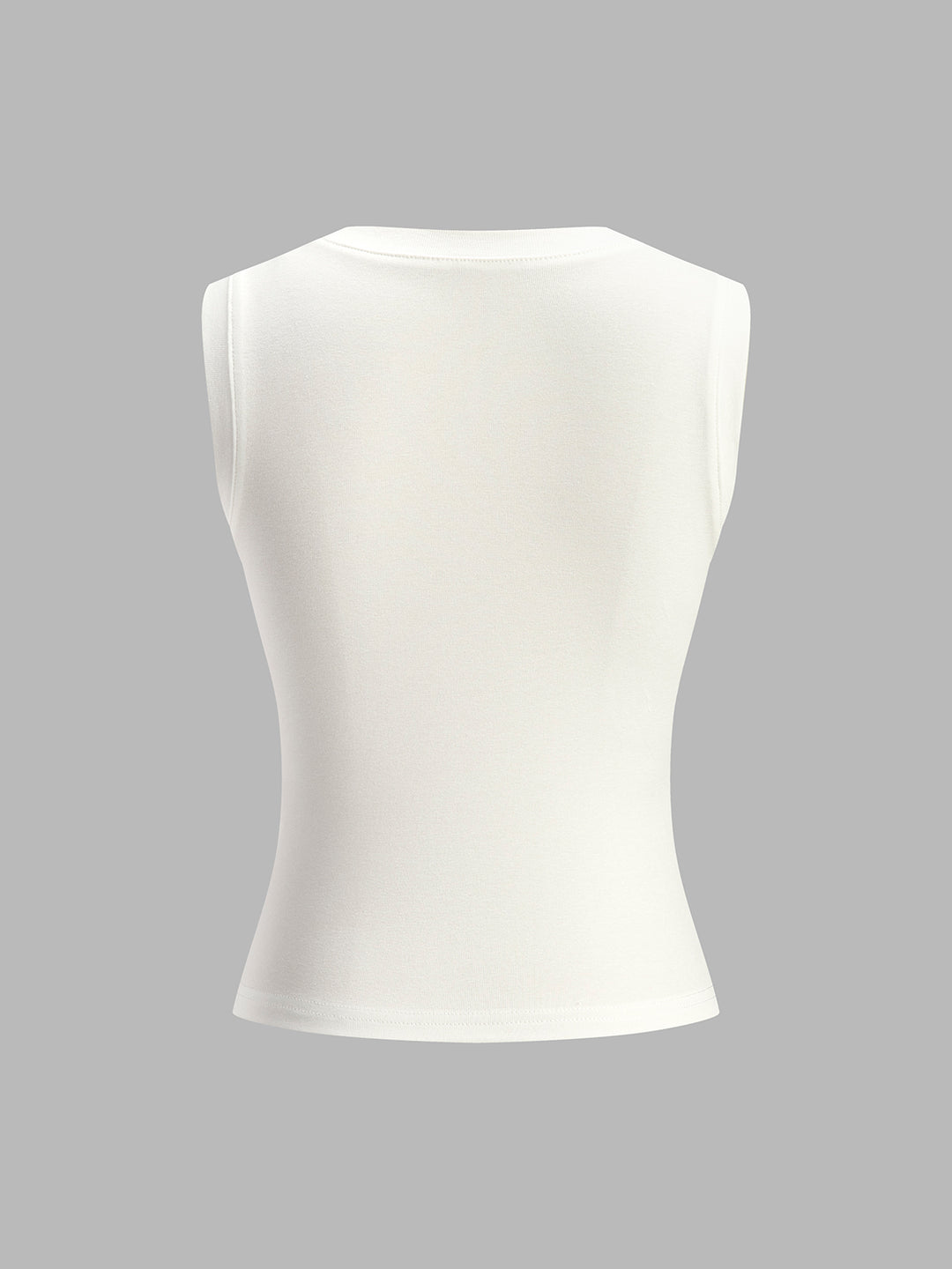 Dames Tanktop met Ronde Hals Auralie