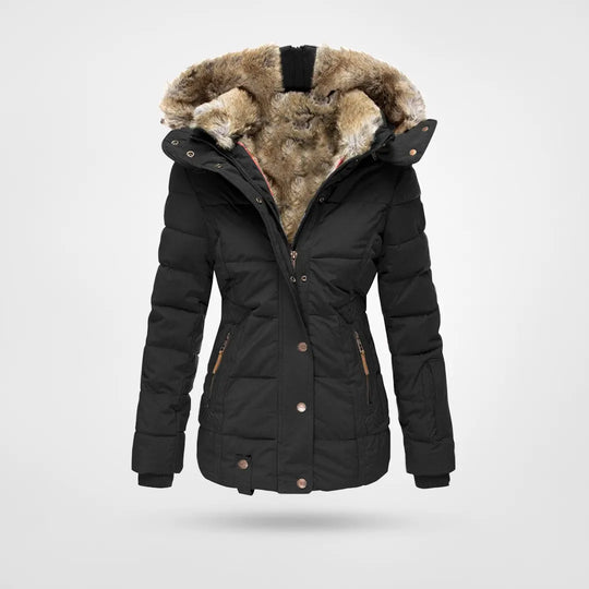 Dames Winterjack met Waterdichte Eigenschappen en Isolatie voor Koude Wintermaanden 0