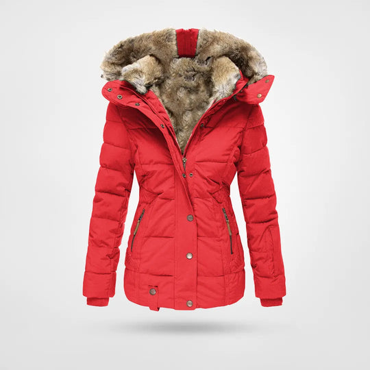 Dames Winterjack met Waterdichte Eigenschappen en Isolatie voor Koude Wintermaanden 2
