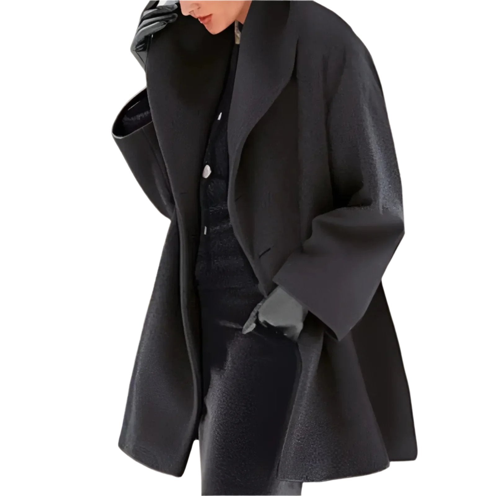 Dames Winterjas met Elegante Ontwerp en Lange Mouwen 0