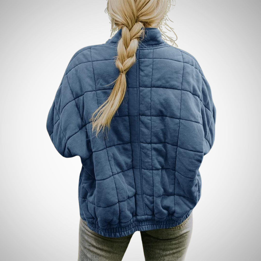 Dames Winterjas met Lange Lape en Elegant Ontwerp 3