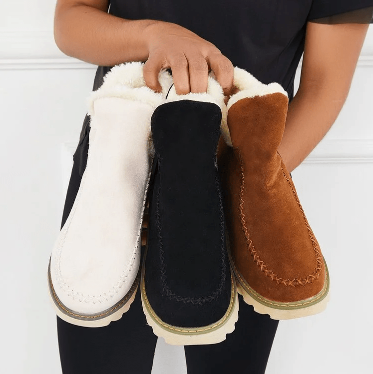 Dames Winterlaarzen met Comfortabele Zool en Ademend Ontwerp 2