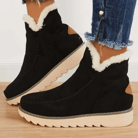 Dames Winterlaarzen met Comfortabele Zool en Ademend Ontwerp 3
