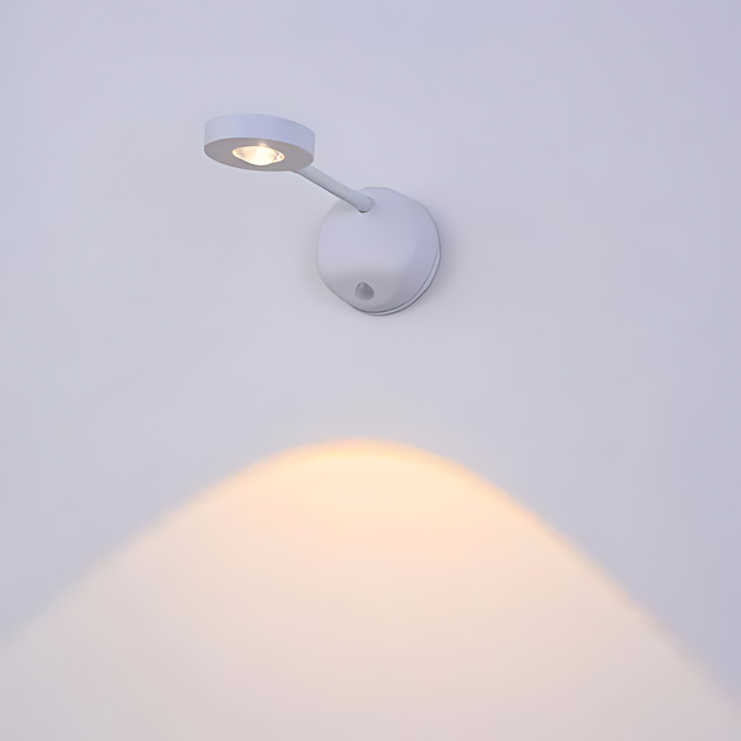 Draadloos LED-Spotlight met Bewegingssensor en 360° Verstelbare Bevestiging voor Binnen en Buiten 0