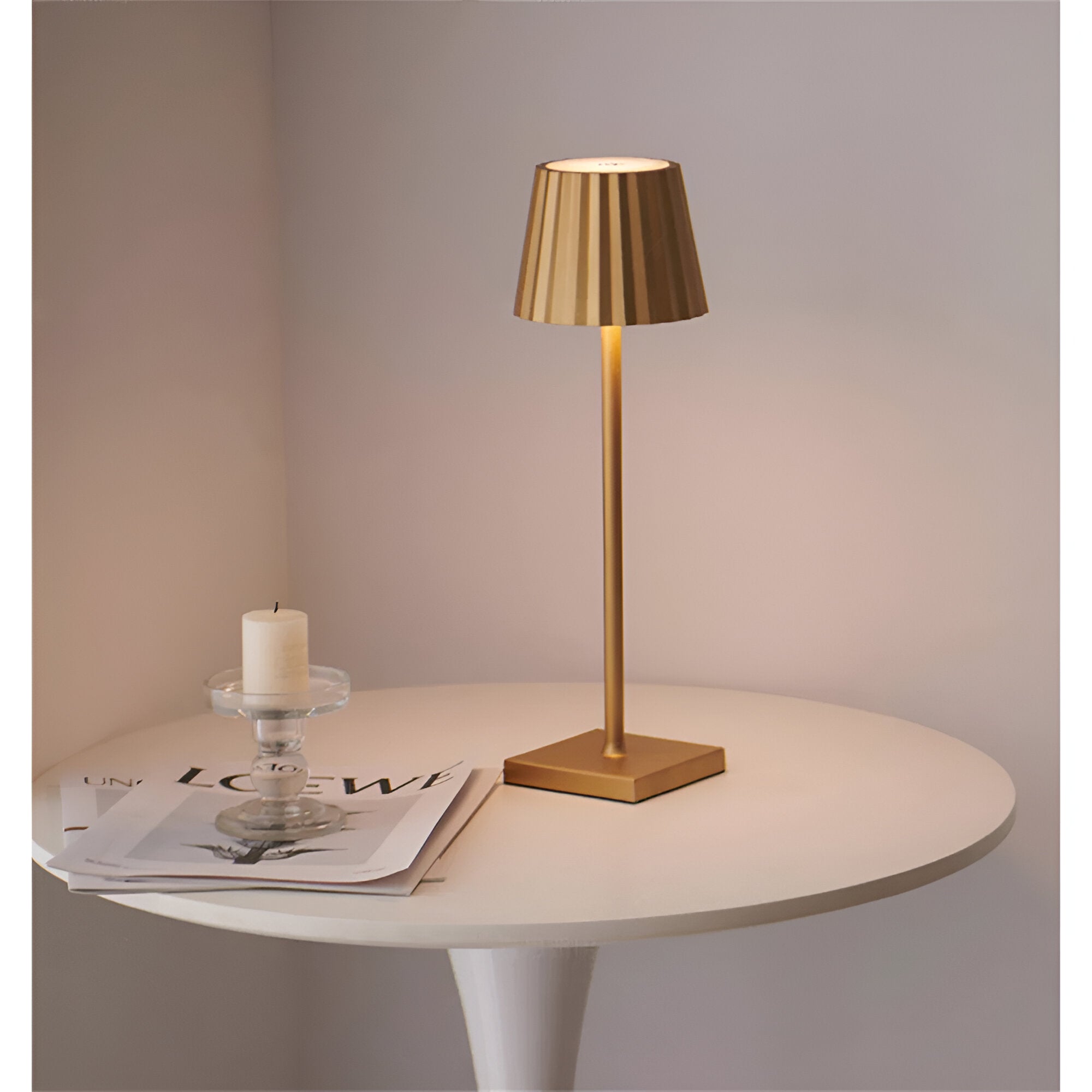 Draadloze Tafellamp met Touchbediening en Waterdichte Functie 6