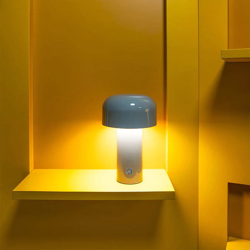Draagbare USB Oplaadbare Touch Bedlamp met LED – Modern Bedlampje voor Slaapkamer en Woonkamer 5