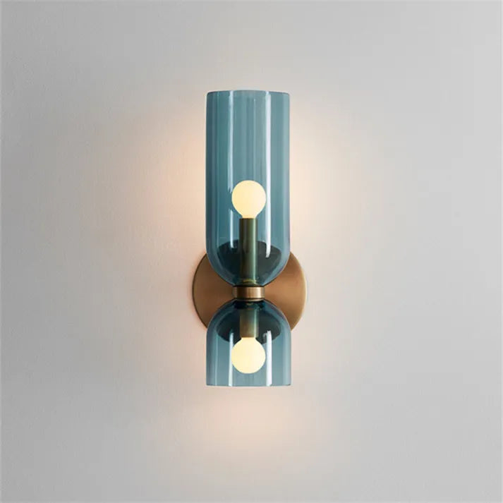 Dubbele Kop Glazen Wandlamp LED – Moderne Muurlamp voor Binnen in Gang, Woonkamer en Slaapkamer 0