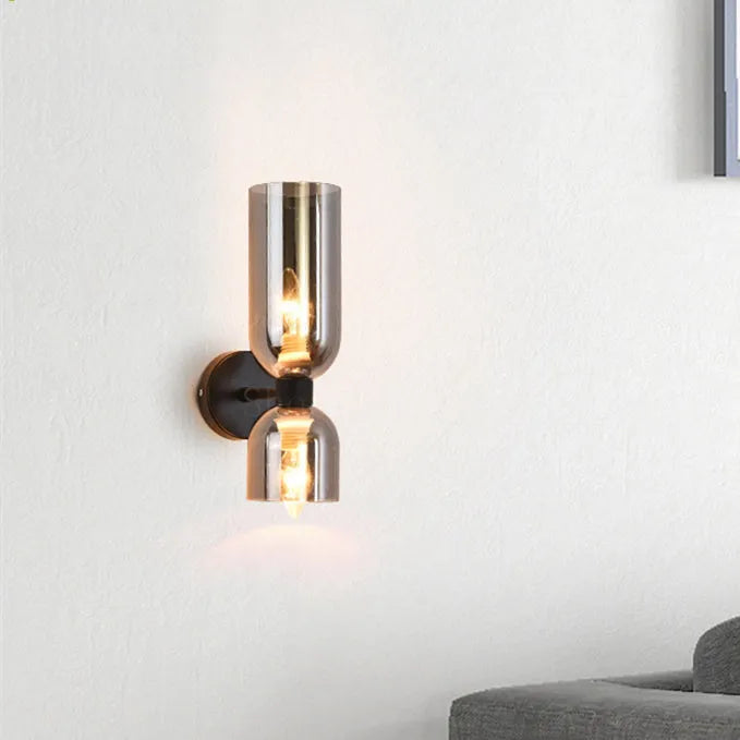 Dubbele Kop Glazen Wandlamp LED – Moderne Muurlamp voor Binnen in Gang, Woonkamer en Slaapkamer 2