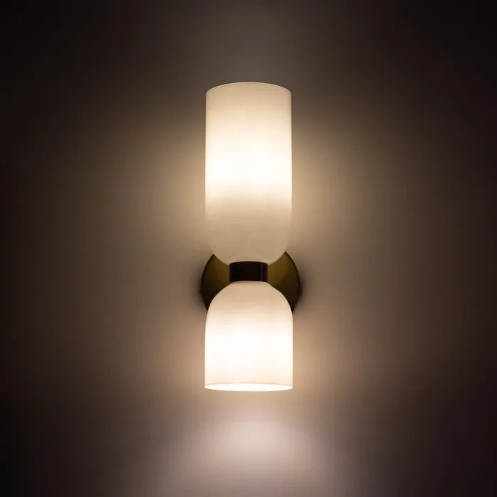 Dubbele Kop Glazen Wandlamp LED – Moderne Muurlamp voor Binnen in Gang, Woonkamer en Slaapkamer 4