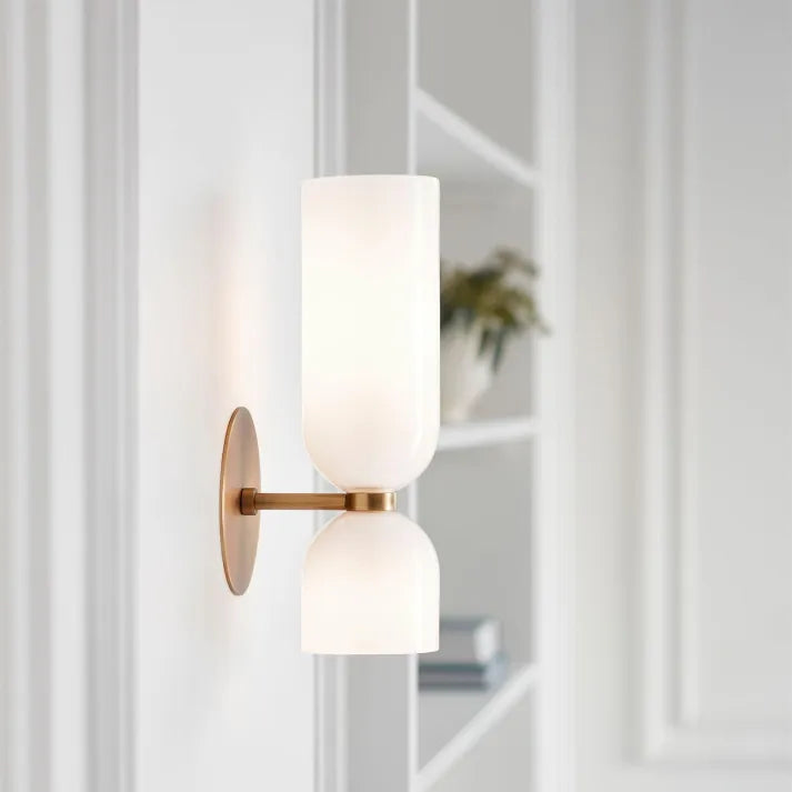 Dubbele Kop Glazen Wandlamp LED – Moderne Muurlamp voor Binnen in Gang, Woonkamer en Slaapkamer 5