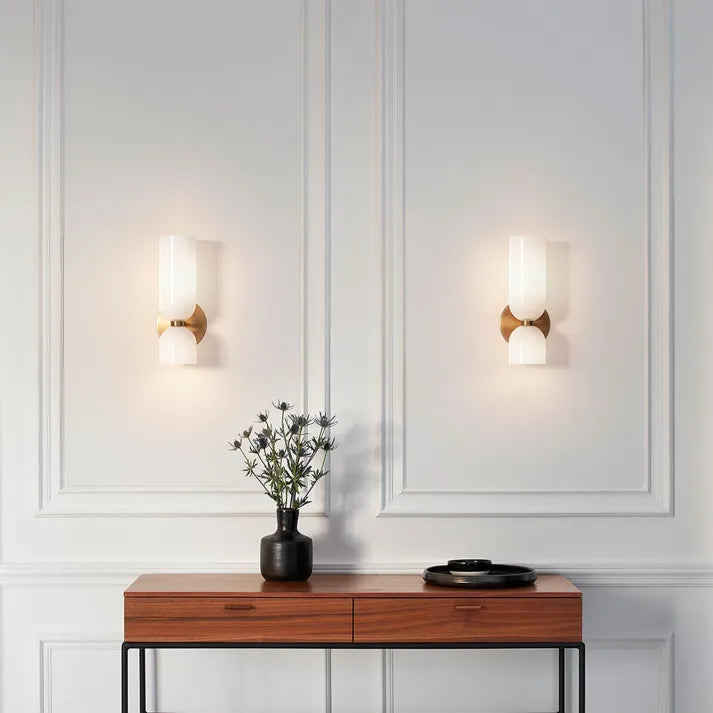 Dubbele Kop Glazen Wandlamp LED – Moderne Muurlamp voor Binnen in Gang, Woonkamer en Slaapkamer 8