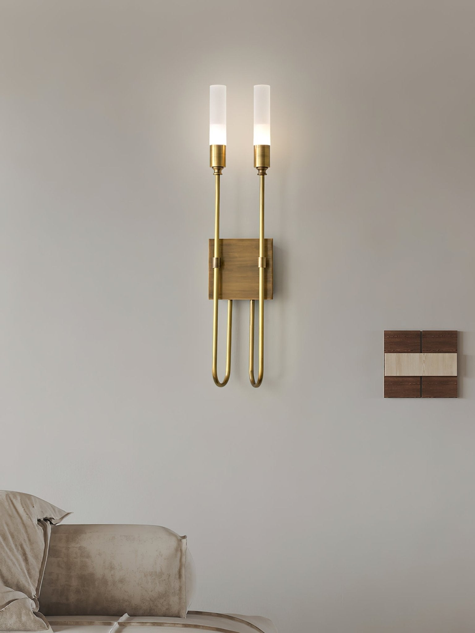 Dubbele Pijl Wandlamp Minimalistisch Ontwerp voor Binnengebruik – Muurlamp met LED Licht 2