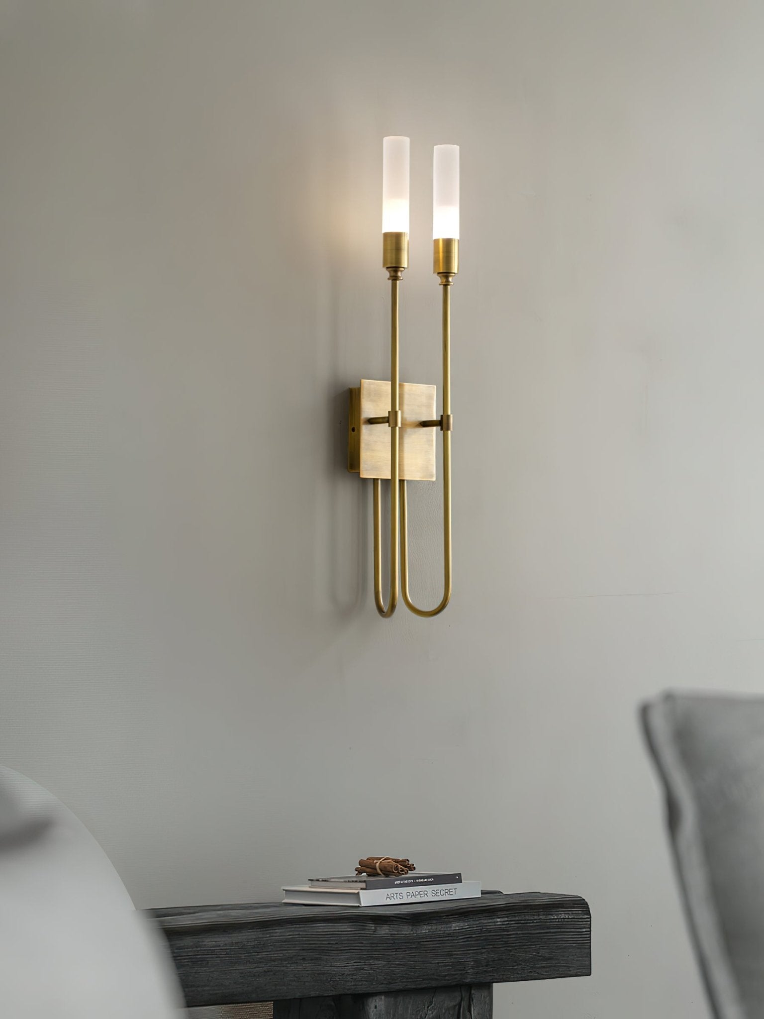 Dubbele Pijl Wandlamp Minimalistisch Ontwerp voor Binnengebruik – Muurlamp met LED Licht 3