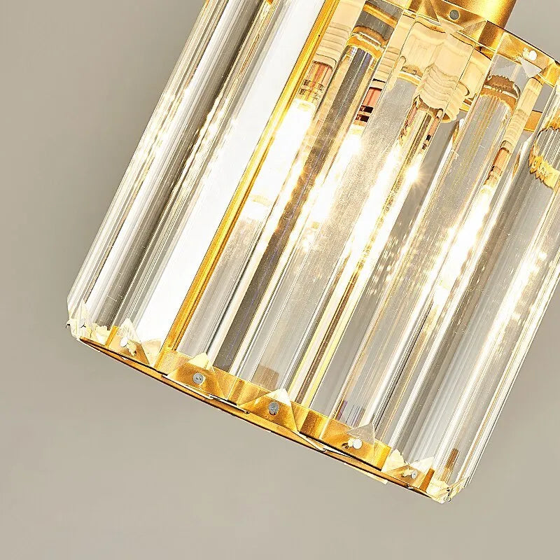 Elegante Hanglamp van Glas en Metaal voor Woonkamer, Eettafel of Slaapkamer - Verstelbare Lengte 3