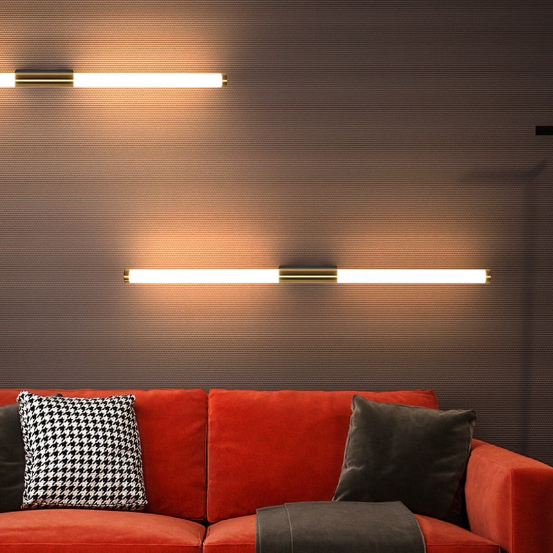 Gouden Wandlamp Bar voor Binnen - Elegante Muurlamp voor Slaapkamer en Woonruimte 5