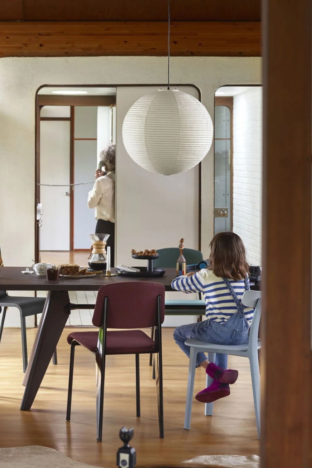 Hanglamp Akari van Bamboe en Washi-Papier voor Woonkamer, Eetkamer en Slaapkamer - Diverse Maten 0