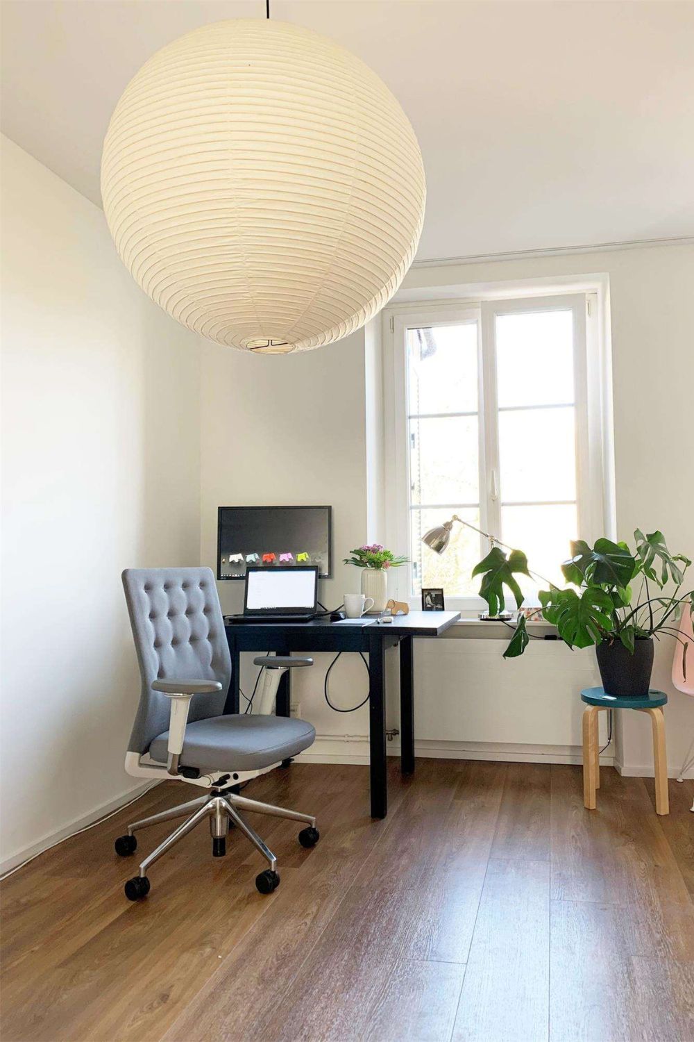 Hanglamp Akari van Bamboe en Washi-Papier voor Woonkamer, Eetkamer en Slaapkamer - Diverse Maten 10