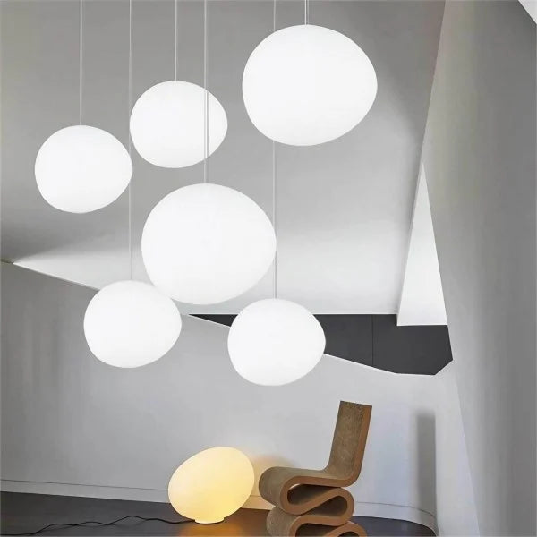 Hanglamp Nado van Handgeblazen Glas – Minimalistische Woonkamer Lamp voor Eettafel en Slaapkamer 2