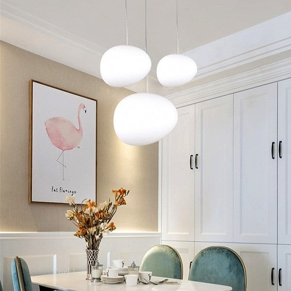 Hanglamp Nado van Handgeblazen Glas – Minimalistische Woonkamer Lamp voor Eettafel en Slaapkamer 3