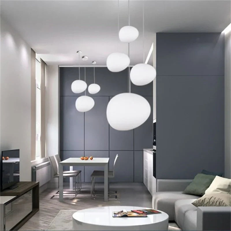 Hanglamp Nado van Handgeblazen Glas – Minimalistische Woonkamer Lamp voor Eettafel en Slaapkamer 4