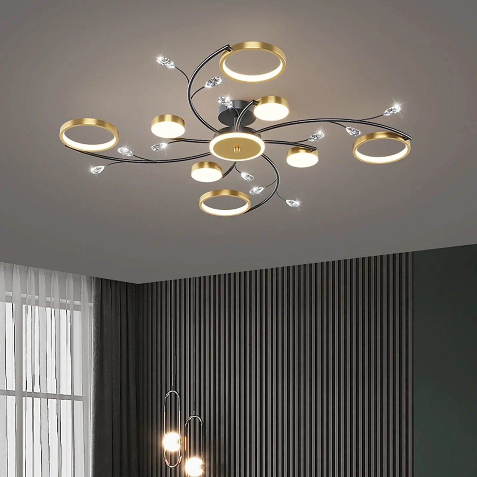 Hanglamp met Dimbare Functie voor Eettafel en Woonkamer 0