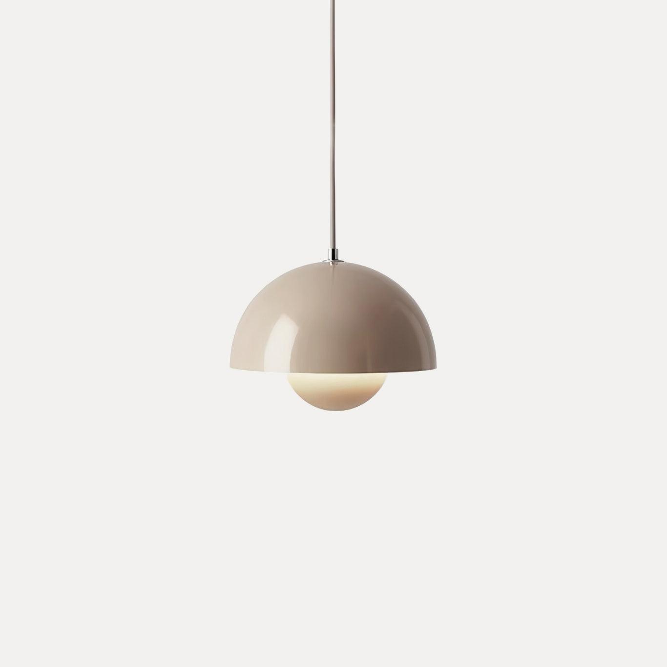 Hanglamp met Geometrische Hemisferische Tint – Stijlvolle Woonkamer Eettafel Lamp voor Binnen 0