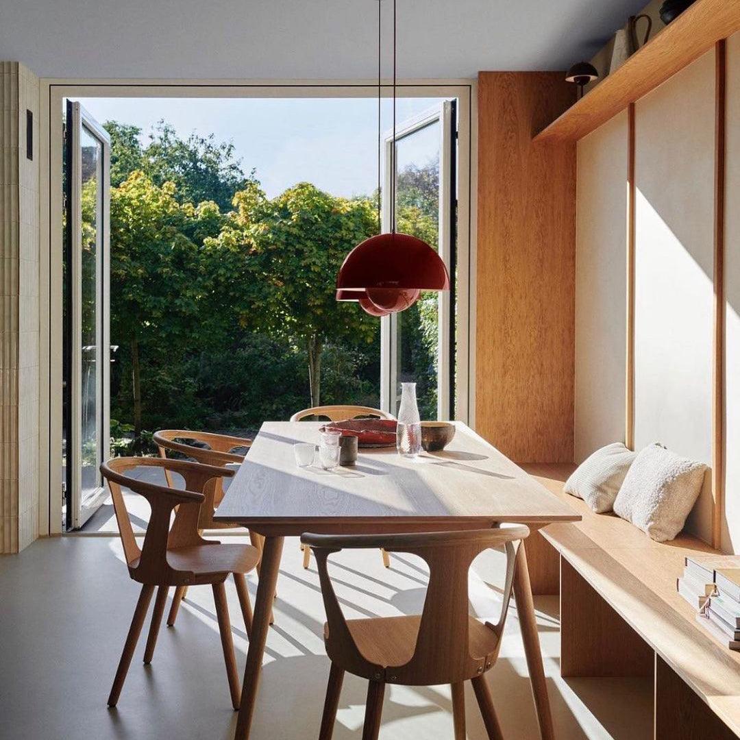 Hanglamp met Geometrische Hemisferische Tint – Stijlvolle Woonkamer Eettafel Lamp voor Binnen 8